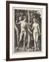 Adam and Eve, 1504-Albrecht Dürer or Duerer-Framed Giclee Print