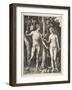 Adam and Eve, 1504-Albrecht Dürer or Duerer-Framed Giclee Print