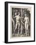 Adam and Eve, 1504-Albrecht Dürer or Duerer-Framed Giclee Print