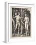 Adam and Eve, 1504-Albrecht Dürer or Duerer-Framed Giclee Print