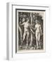 Adam and Eve, 1504-Albrecht Dürer or Duerer-Framed Giclee Print