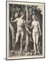 Adam and Eve, 1504-Albrecht Dürer or Duerer-Mounted Giclee Print