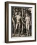 Adam and Eve, 1504-Albrecht Dürer-Framed Giclee Print