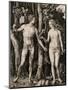 Adam and Eve, 1504-Albrecht Dürer-Mounted Giclee Print