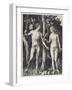 Adam and Eve, 1504-Albrecht Dürer-Framed Giclee Print