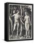 Adam and Eve, 1504-Albrecht Dürer-Framed Stretched Canvas