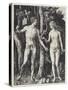 Adam and Eve, 1504-Albrecht Dürer-Stretched Canvas