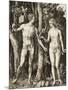 Adam and Eve, 1504-Albrecht Dürer-Mounted Giclee Print