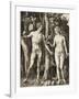 Adam and Eve, 1504-Albrecht Dürer-Framed Giclee Print