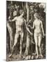 Adam and Eve, 1504-Albrecht Dürer-Mounted Giclee Print