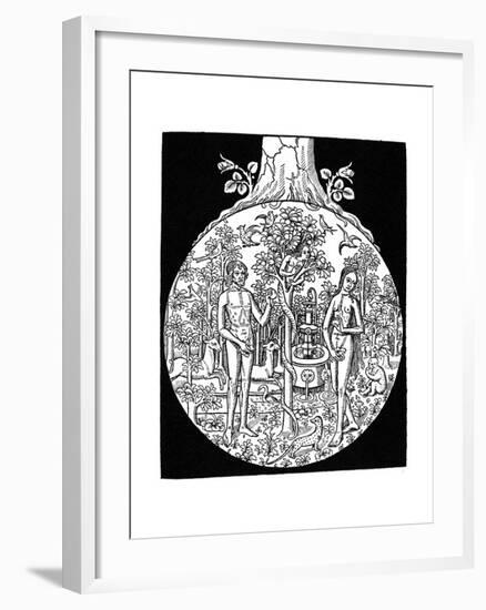 Adam and Eve, 1505-null-Framed Giclee Print