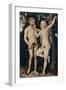 Adam and Eve, 1538-Lucas Cranach Elder-Framed Giclee Print