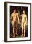 Adam and Eve, 1608-Hendrik Goltzius-Framed Giclee Print