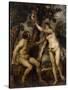 Adam and Eve, 1628-1629-Peter Paul Rubens-Stretched Canvas