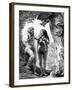 Adam and Eve, 1638-Rembrandt van Rijn-Framed Giclee Print