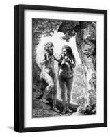 Adam and Eve, 1638-Rembrandt van Rijn-Framed Giclee Print
