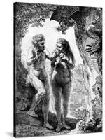 Adam and Eve, 1638-Rembrandt van Rijn-Stretched Canvas