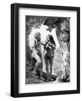 Adam and Eve, 1638-Rembrandt van Rijn-Framed Premium Giclee Print