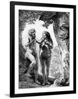 Adam and Eve, 1638-Rembrandt van Rijn-Framed Giclee Print