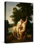 Adam and Eve, 1718 (Oil on Canvas)-Jean Francois de Troy-Stretched Canvas