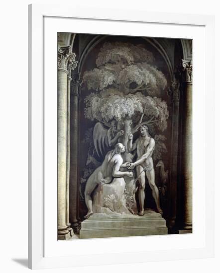 Adam and Eve, 1732-Francesco Fontebasso-Framed Giclee Print