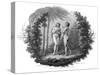 Adam and Eve, 1796-Francesco Bartolozzi-Stretched Canvas