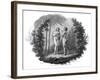 Adam and Eve, 1796-Francesco Bartolozzi-Framed Giclee Print