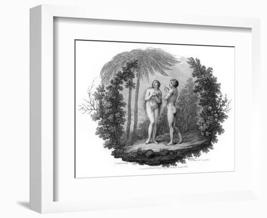 Adam and Eve, 1796-Francesco Bartolozzi-Framed Giclee Print