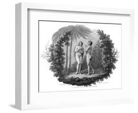 Adam and Eve, 1796-Francesco Bartolozzi-Framed Giclee Print