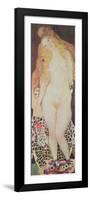 Adam and Eve, 1917-18-Gustav Klimt-Framed Giclee Print