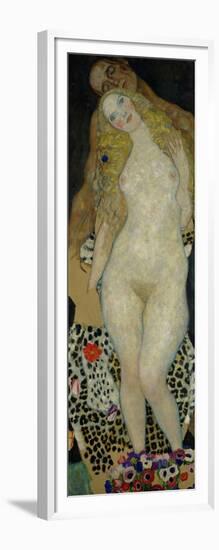 Adam and Eve, 1917-Gustav Klimt-Framed Giclee Print