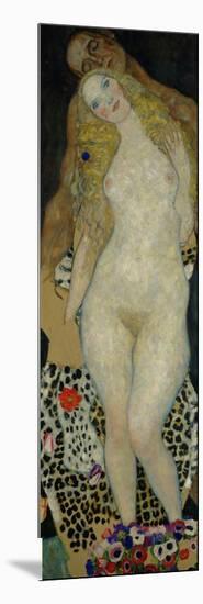 Adam and Eve, 1917-Gustav Klimt-Mounted Giclee Print