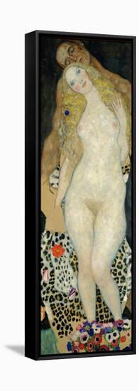 Adam and Eve, 1918-Gustav Klimt-Framed Stretched Canvas