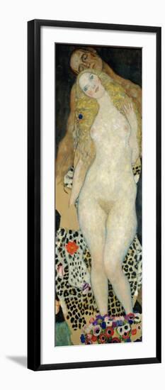 Adam and Eve, 1918-Gustav Klimt-Framed Giclee Print