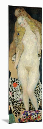 Adam and Eve, 1918-Gustav Klimt-Mounted Premium Giclee Print