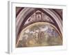 Adam and Eve after Sinning of Hall of Creation, Palazzo Besta, Teglio, Italy-null-Framed Giclee Print