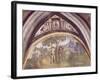 Adam and Eve after Sinning of Hall of Creation, Palazzo Besta, Teglio, Italy-null-Framed Giclee Print