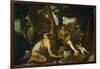 Adam and Eve after the Expulsion from Paradise-Paolo Veronese-Framed Giclee Print