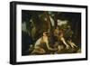 Adam and Eve after the Expulsion from Paradise-Paolo Veronese-Framed Giclee Print