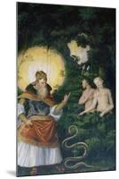 Adam and Eve after the Fall of Mankind, C. 1566-Heinrich Göding the Elder-Mounted Giclee Print