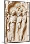 Adam and Eve, Amiens Cathedral, Amiens, Somme, France-Godong-Mounted Photographic Print