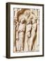 Adam and Eve, Amiens Cathedral, Amiens, Somme, France-Godong-Framed Photographic Print