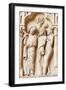 Adam and Eve, Amiens Cathedral, Amiens, Somme, France-Godong-Framed Photographic Print