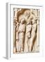 Adam and Eve, Amiens Cathedral, Amiens, Somme, France-Godong-Framed Photographic Print