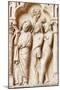 Adam and Eve, Amiens Cathedral, Amiens, Somme, France-Godong-Mounted Photographic Print