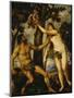 Adam and Eve, Around 1570-Titian (Tiziano Vecelli)-Mounted Giclee Print