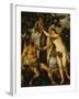 Adam and Eve, Around 1570-Titian (Tiziano Vecelli)-Framed Giclee Print