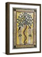 Adam and Eve at the Original Sin-null-Framed Art Print