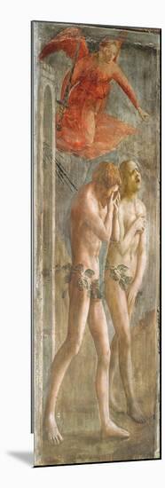Adam and Eve Banished from Paradise, C.1427 (Fresco) (Pre-Restoration) (See also 200134 and 30029)-Tommaso Masaccio-Mounted Premium Giclee Print