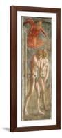 Adam and Eve Banished from Paradise, C.1427 (Fresco) (Pre-Restoration) (See also 200134 and 30029)-Tommaso Masaccio-Framed Premium Giclee Print